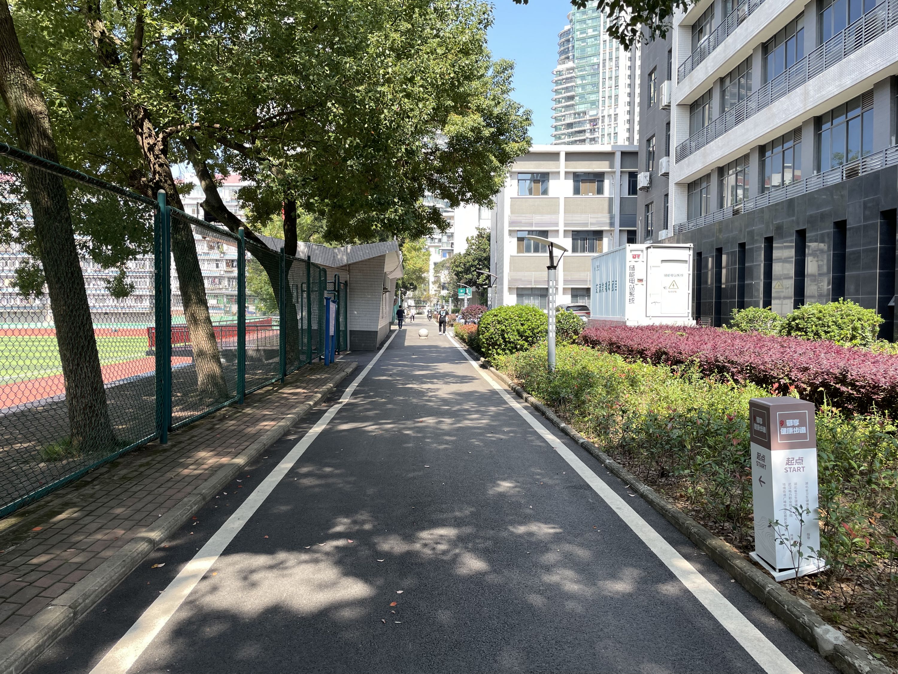 实现居民心愿,下沉单位助力小区建设 健康步道 - 武汉市洪山区人民政府门户网站